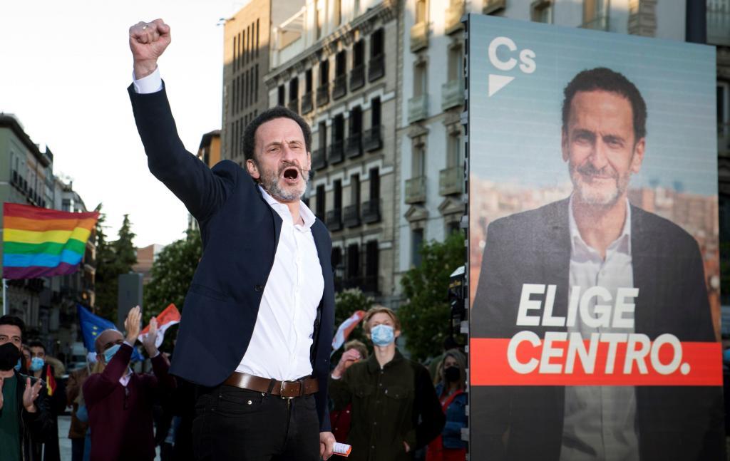 Edmundo Bal, en train de lancer la campagne