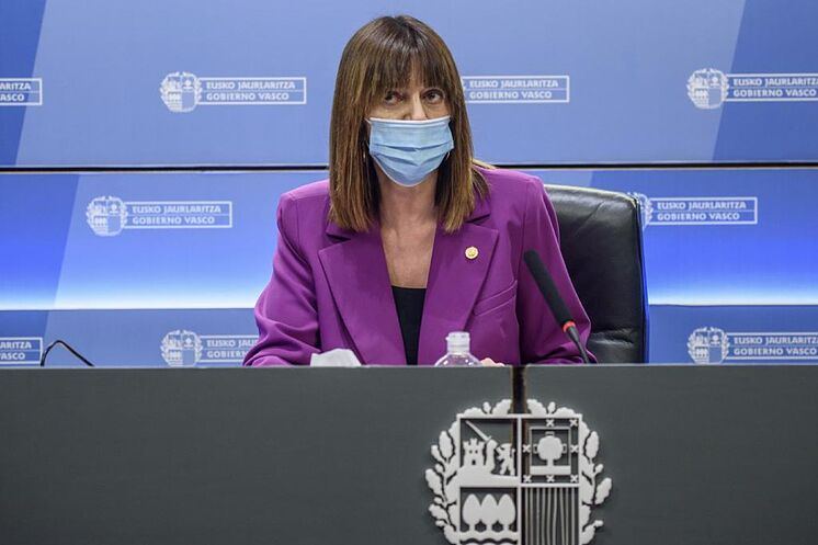 Vice-président Idoia Mendia lors d'une apparition p