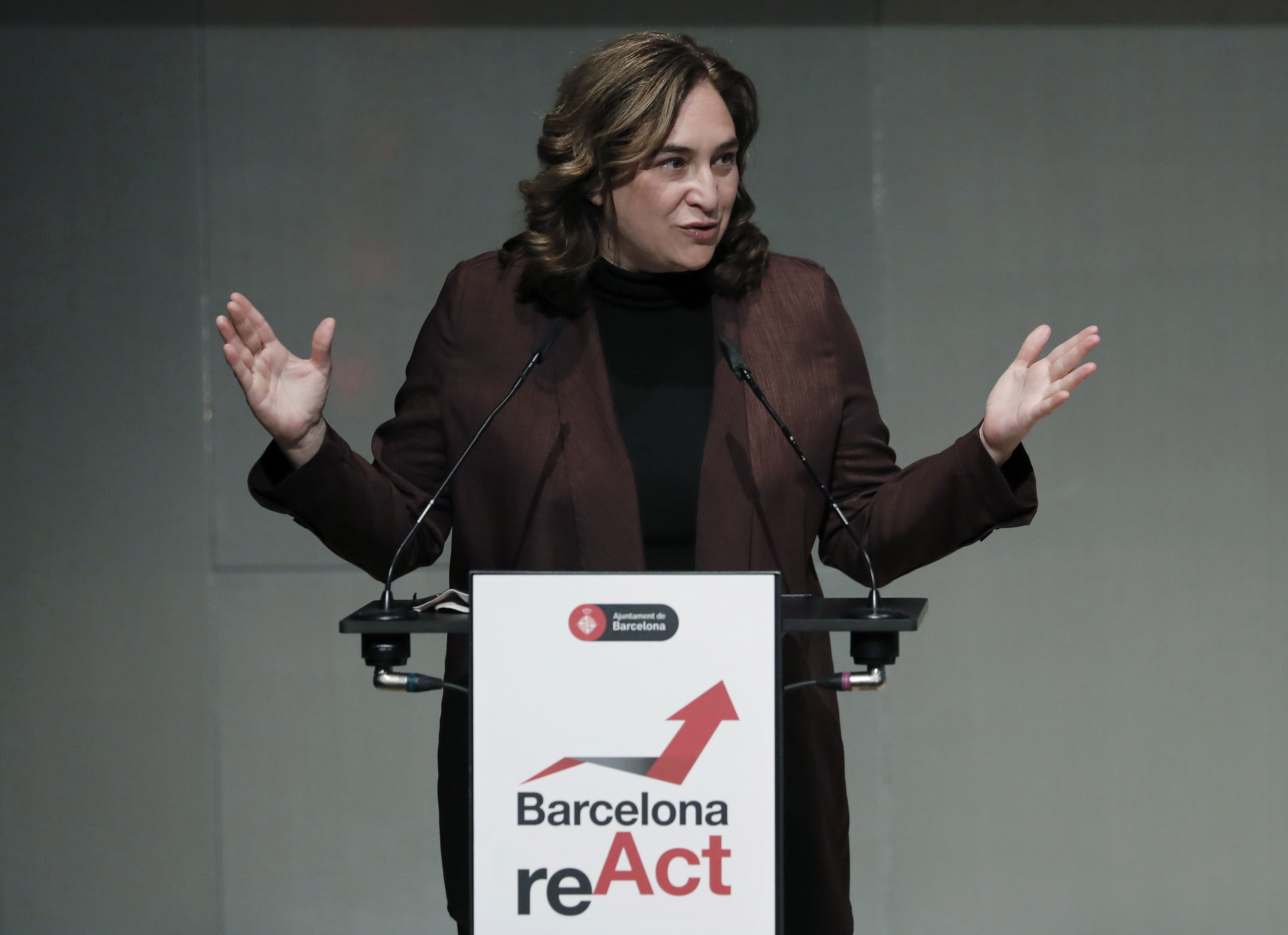 Ada Colau pendant quelques jours il y a quelques semaines