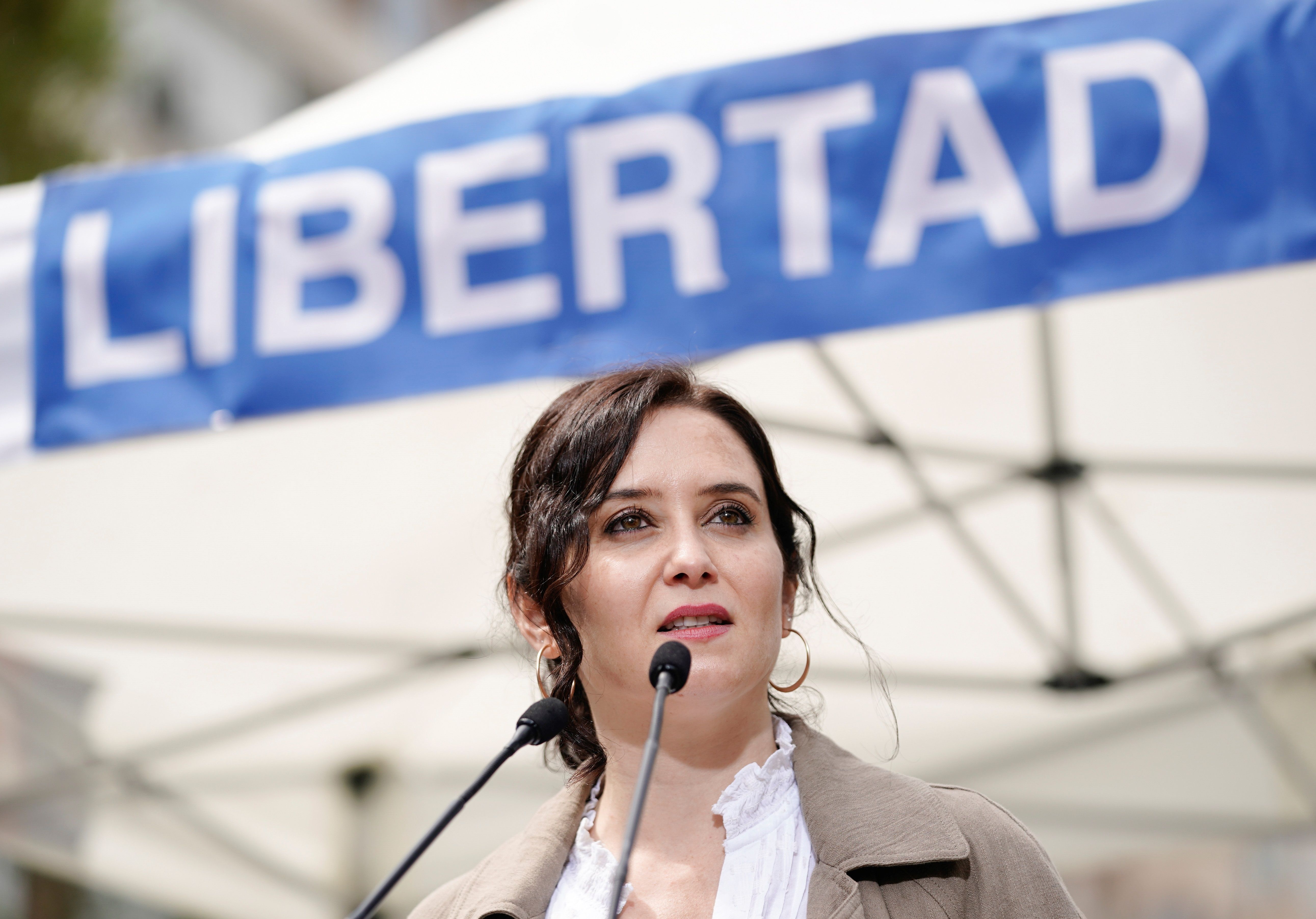 Le président de la Communauté de Madrid et candidat à la réélection