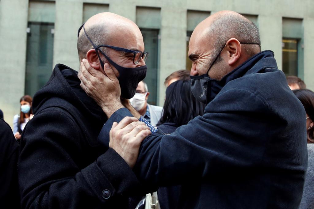 Vendrell après avoir quitté la prison