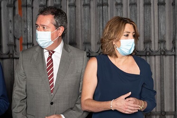 La secrétaire générale du PSOE-A, Susana D
