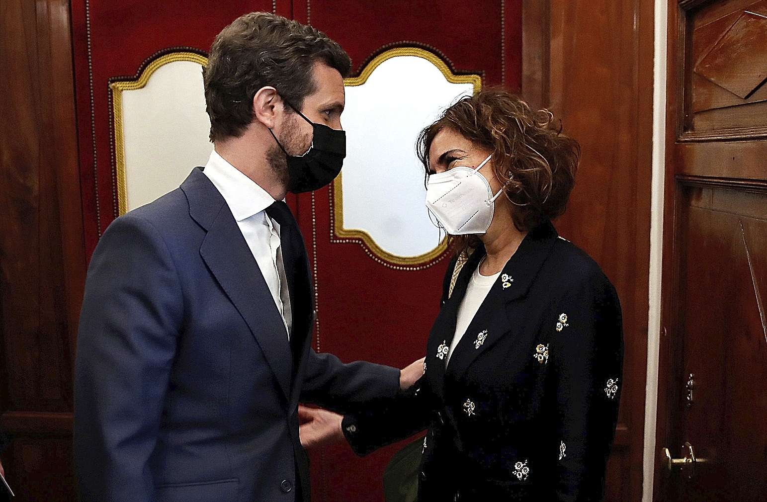 Pablo Casado et Mar