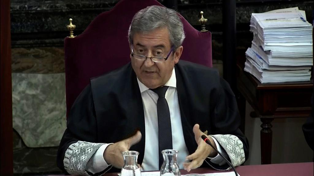 Javier Zaragoza, lors du procès de la 'proc
