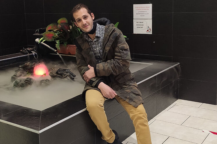 Le jeune voisin d'Oion Issam Haddour qui a perdu
