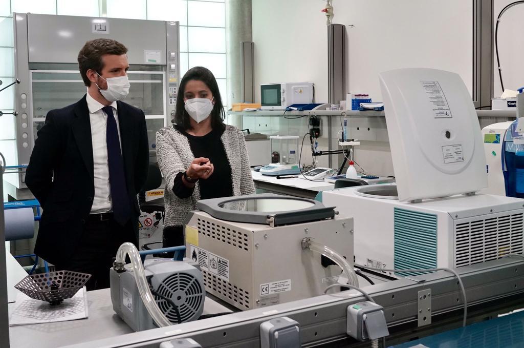 Pablo Casado, ce jeudi à Madrid.