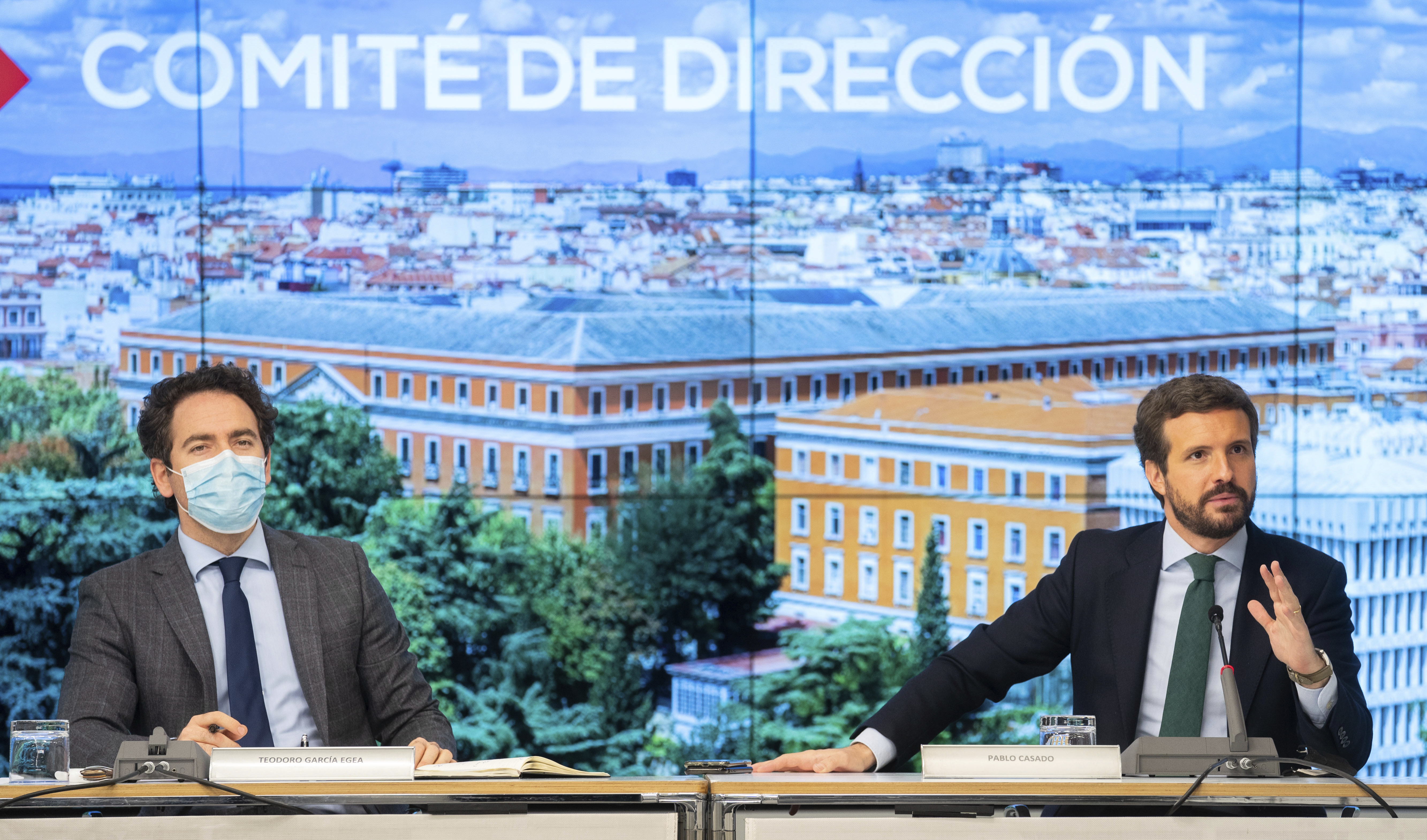 Pablo Casado et Teodoro Garc
