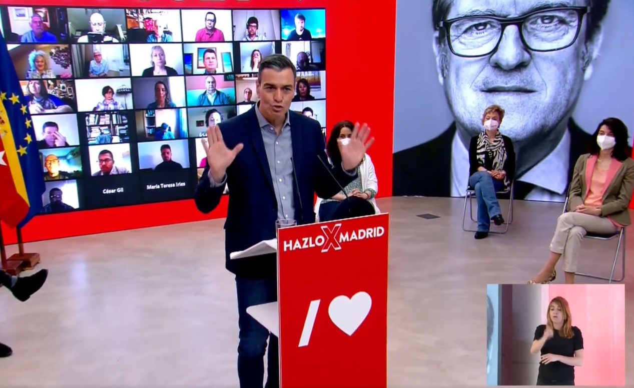 Le président du gouvernement, Pedro S
