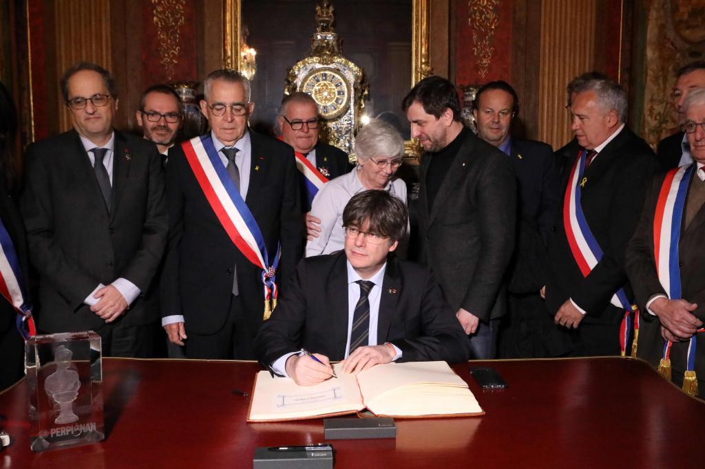 Carles Puigdemont à Perpi