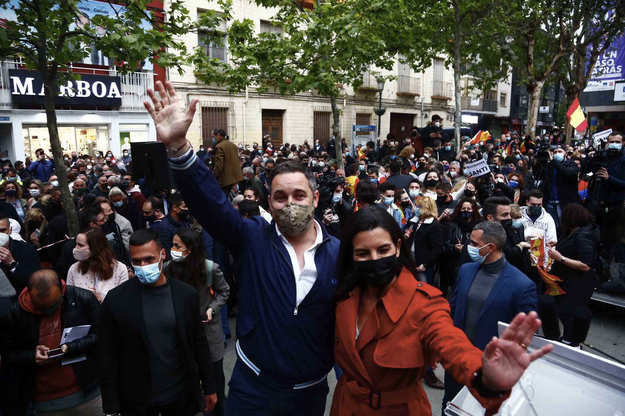 Santiago Abascal et Roc