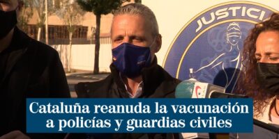 Attaques contre la Generalitat au début de la vaccination de la police et de la garde civile.  « Ils ont franchi une ligne rouge »