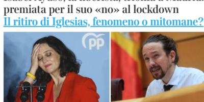 La victoire d&rsquo;Ayuso, « le libéral » opposé aux restrictions, dans la presse internationale