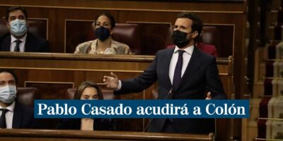 Pablo Casado a assisté à la manifestation contre les pardons à Colón et Arrimadas a refusé de le dire