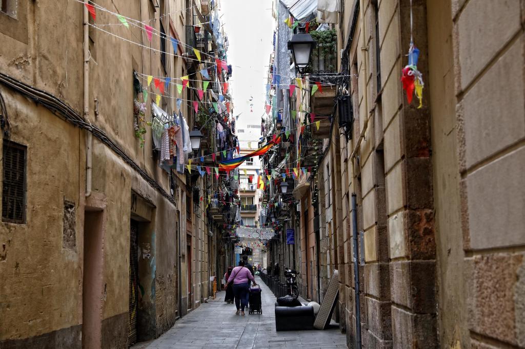 Le centre de Barcelone a d'anciennes locations