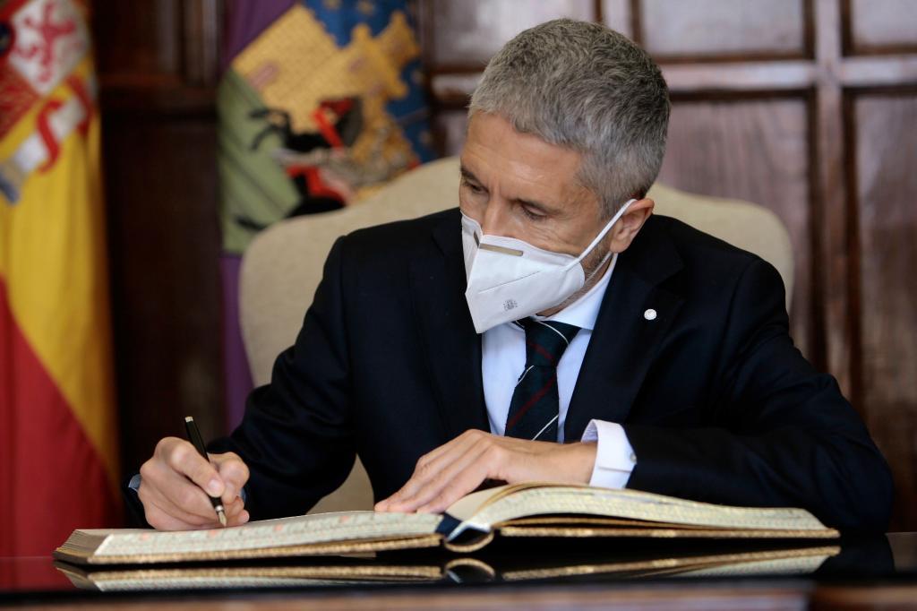 Le ministre de l'Intérieur, Fernando Grande-Marlaska.