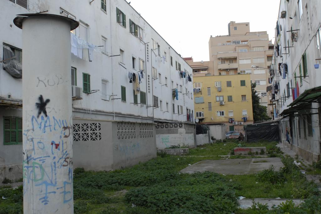 Quartier de Palma où les événements se sont produits, connu sous le nom de «Corea».