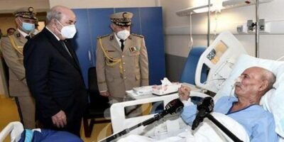 Ghali reçoit la visite du président algérien à l&rsquo;hôpital où il a été admis à son retour d&rsquo;Espagne
