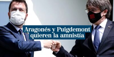Aragons et Puigdemont demandent une amnistie à Snchez pour que le fugitif puisse rentrer en Espagne