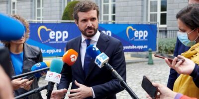 Pablo Casado, à ses membres du Parti populaire européen : « Sánchez a un visage à Bruxelles et un autre en Espagne »