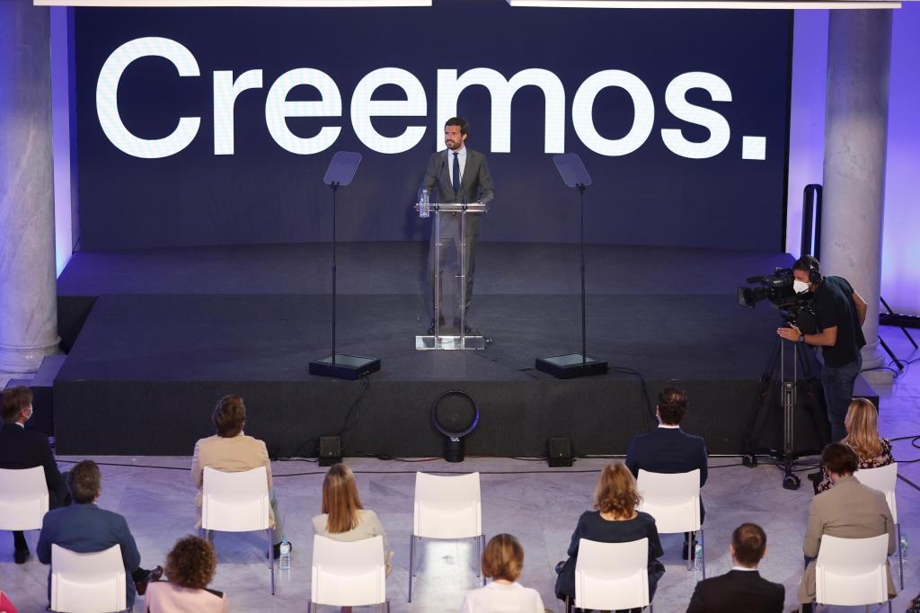 Pablo Casado, dans la présentation