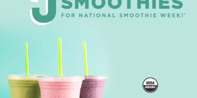 Clean Juice reconnaît la Journée nationale du smoothie en organisant une célébration d&rsquo;une semaine