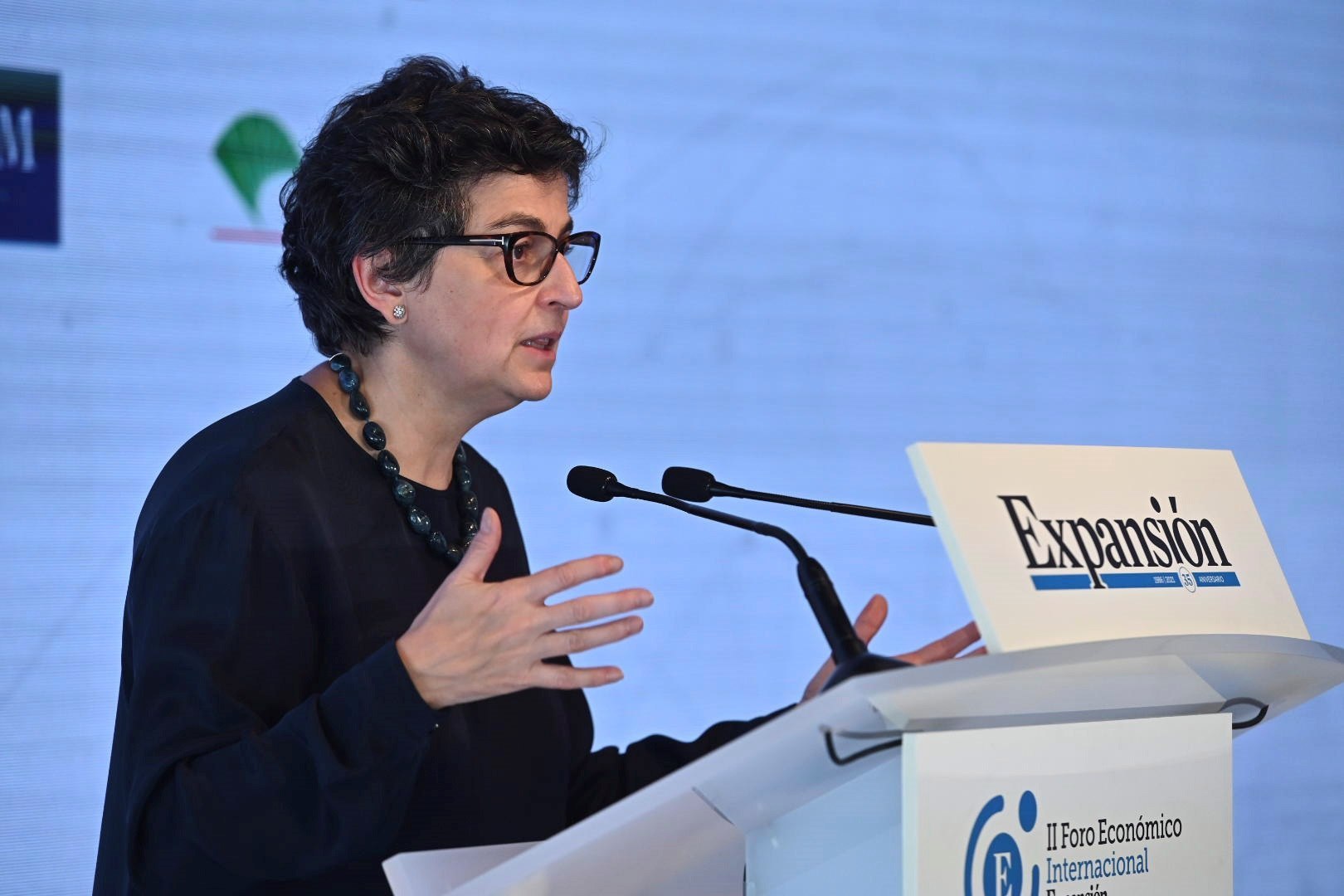 La ministre des Affaires étrangères, Arancha Gonz