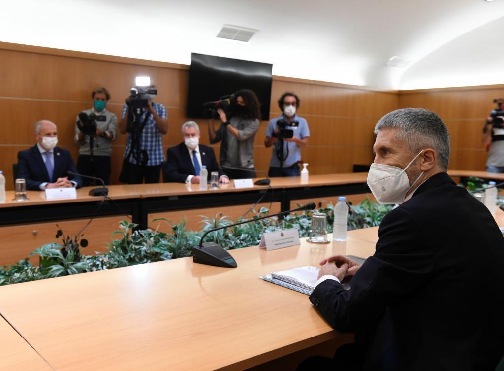 Fernando Grande-Marlaska, lors d'une rencontre