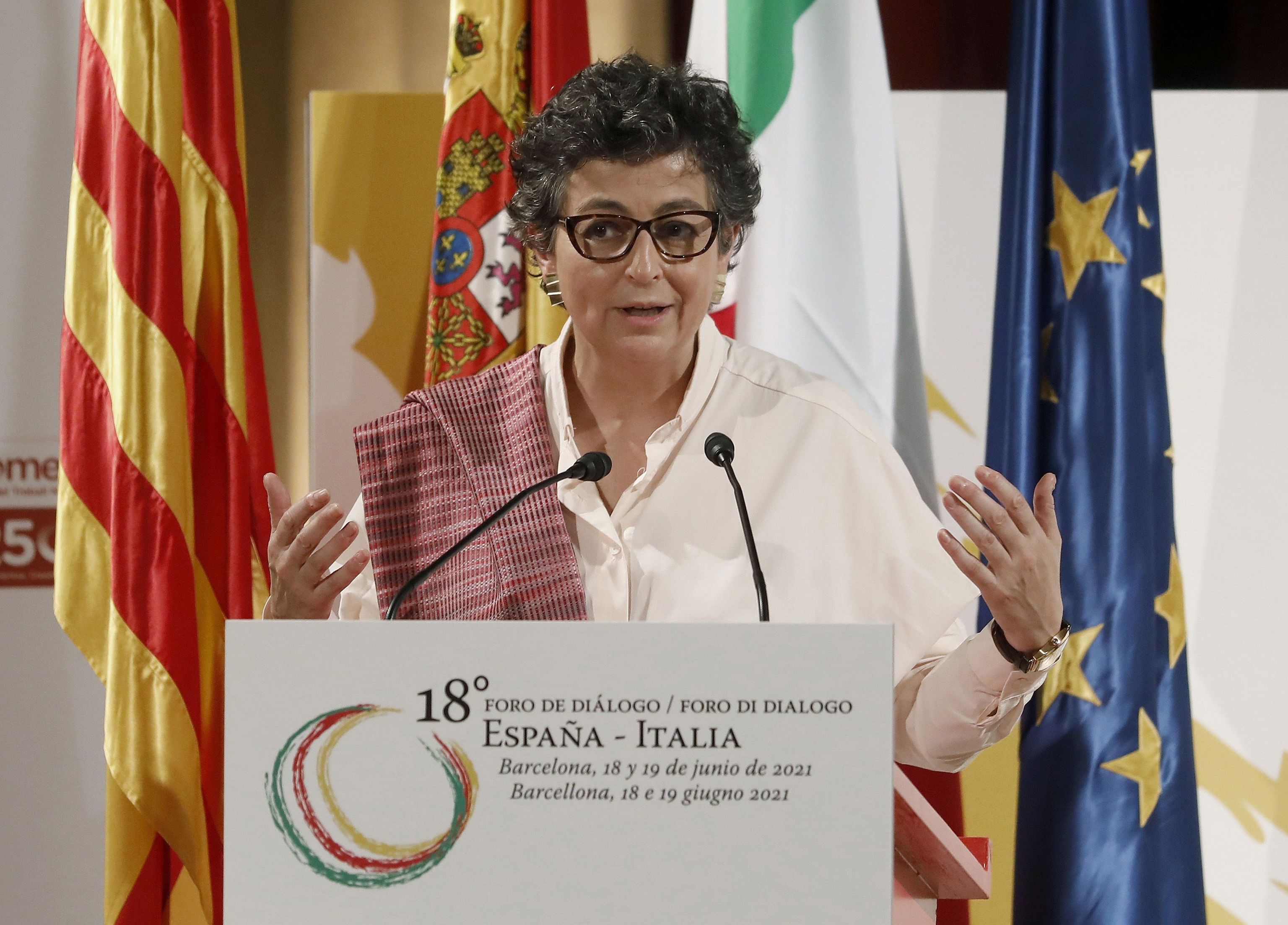 La ministre des Affaires étrangères, Arancha Gonz
