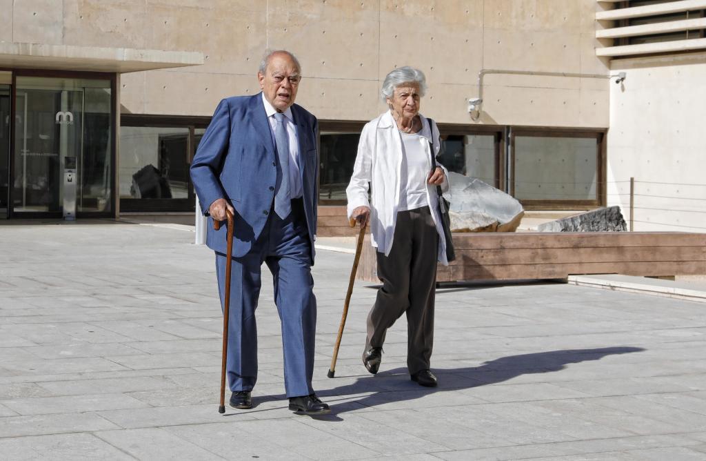 Jordi Pujol et Marta Ferrusola en 2019.