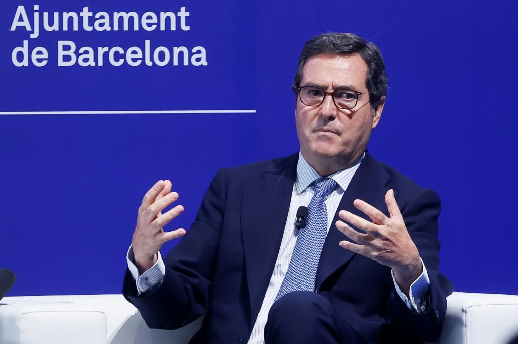 Antonio Garamendi, lors de son discours