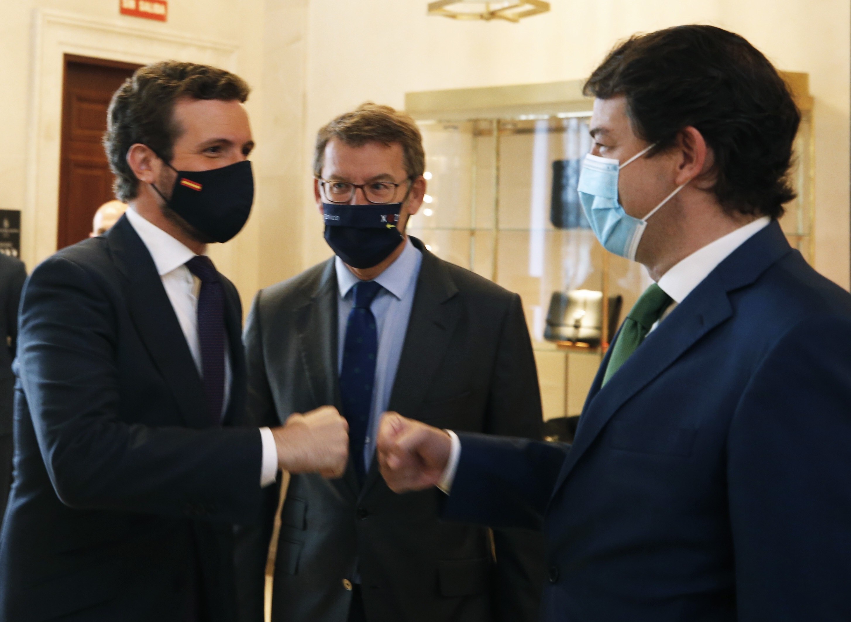 Pablo Casado, avec Alberto N
