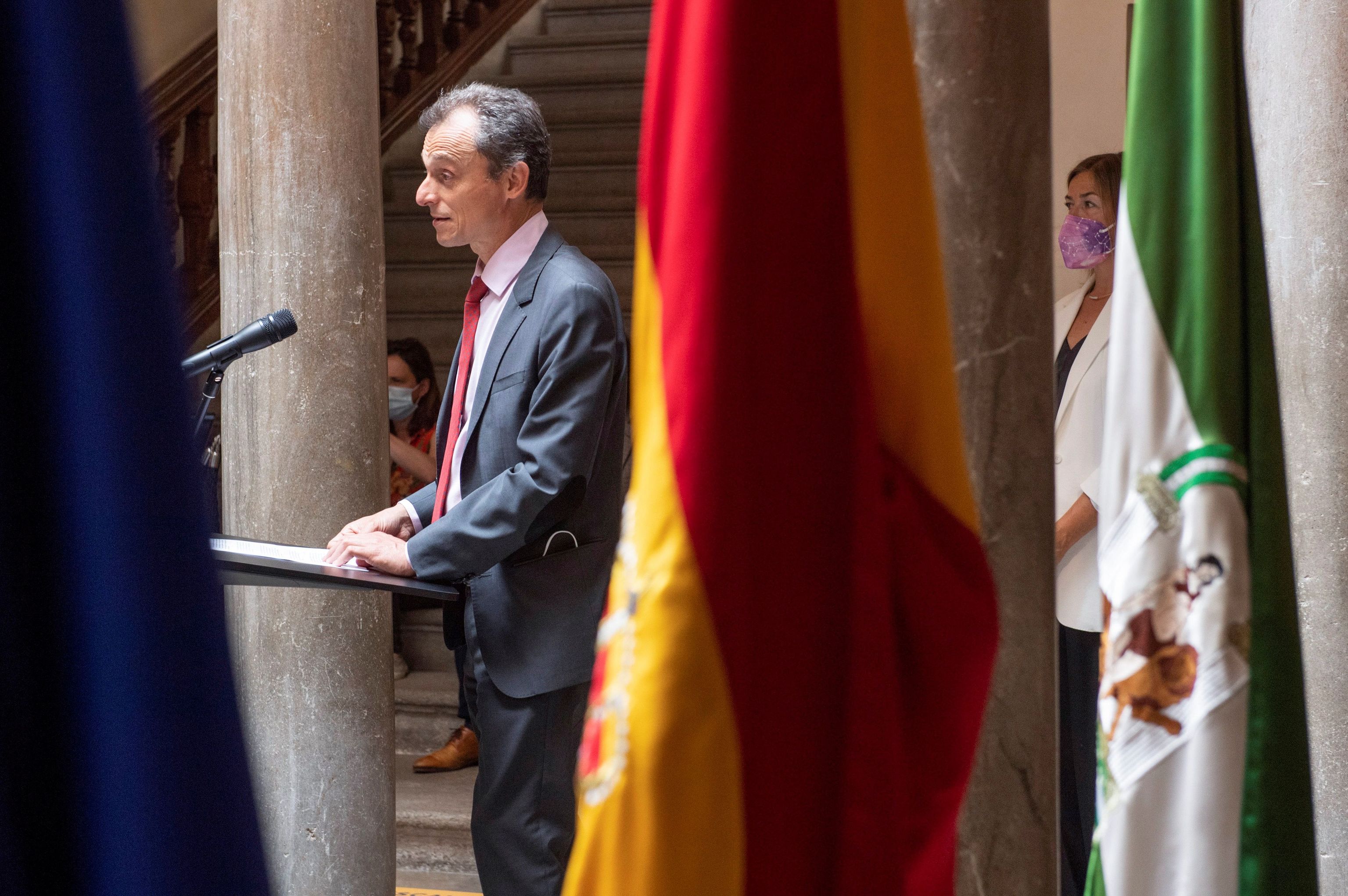 Le ministre des Sciences, Pedro Duque.