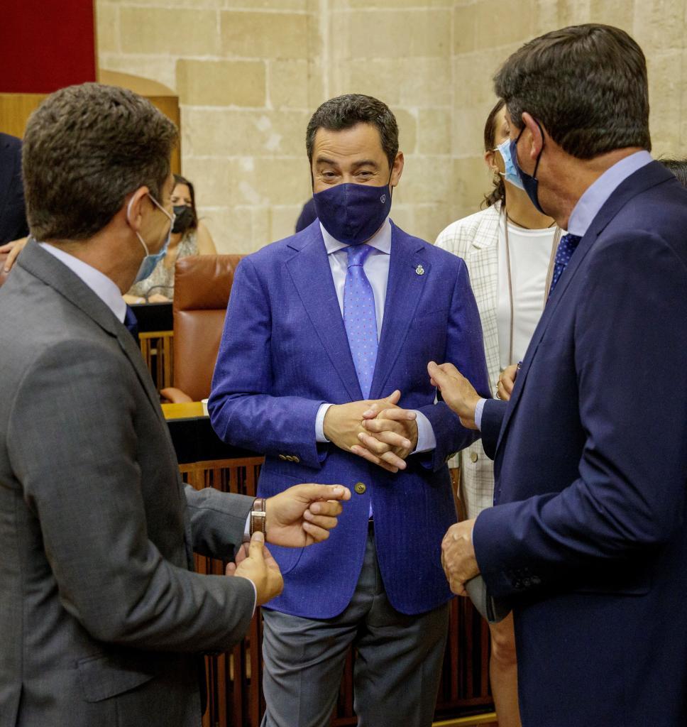 Le président du conseil, Juanma Moreno, ce mon