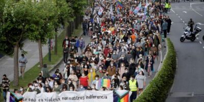 Manifestation massive à A Corua contre l&rsquo;homophobie et pour demander « Justice pour Samuel »