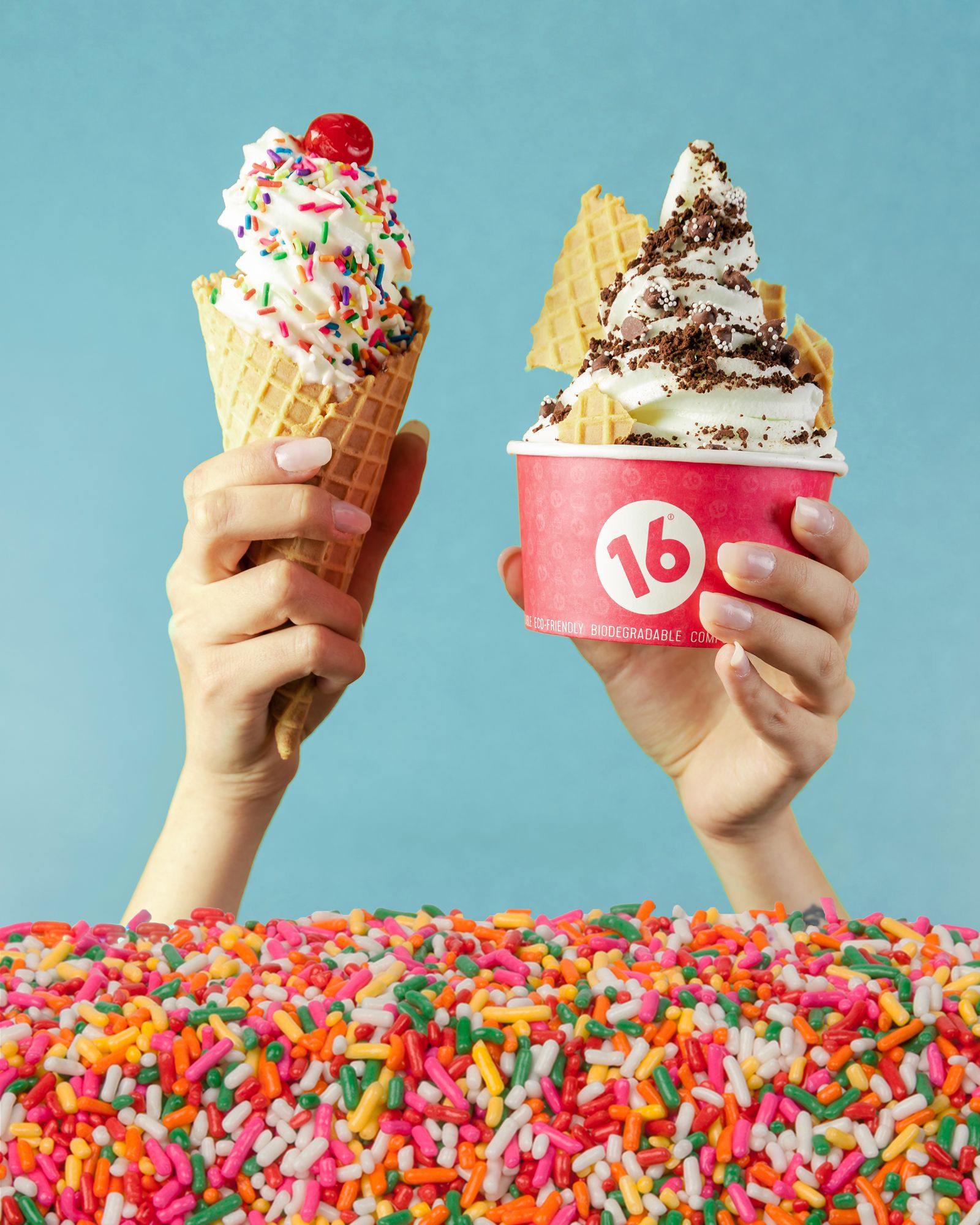 Célébrez la Journée nationale de la crème glacée avec 16 poignées !