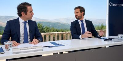 Pablo Casado se réaffirme dans la polémique sur Santiago Abascal : « Le PP n&rsquo;a jamais levé les cordons sanitaires »