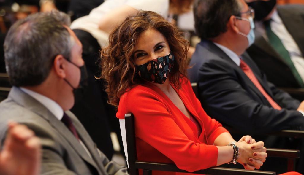 Juan Espadas et le ministre Mar