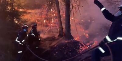 La Garde civile enquête sur l&rsquo;origine de l&rsquo;incendie à côté du réservoir déjà contrôlé de San Juan de Madrid