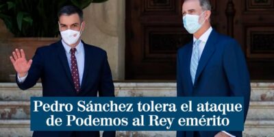 Pedro Snchez tolère l&rsquo;attaque de Podemos contre Juan Carlos I lors de sa rencontre avec Felipe VI