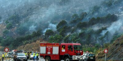 L&rsquo;UME rejoint l&rsquo;incendie d&rsquo;El Tiemblo (Ávila), qui reste au niveau 2