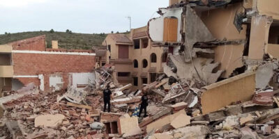 Un immeuble de trois étages s&rsquo;effondre à Pescola avec trois personnes piégées à l&rsquo;intérieur