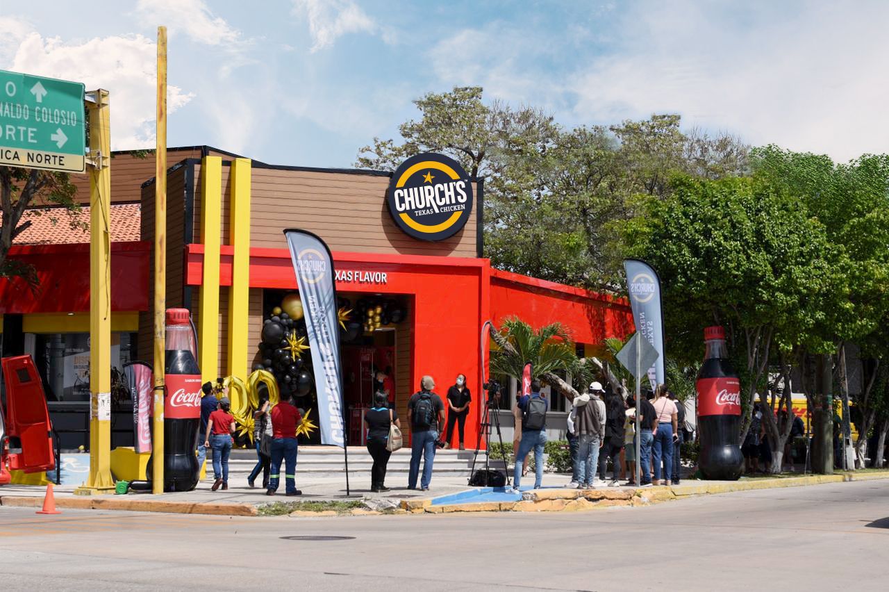 Church's Texas Chicken abre su restaurante número 100 en Mexique Church's Texas Chicken abre su restaurante número 100 en Mexique