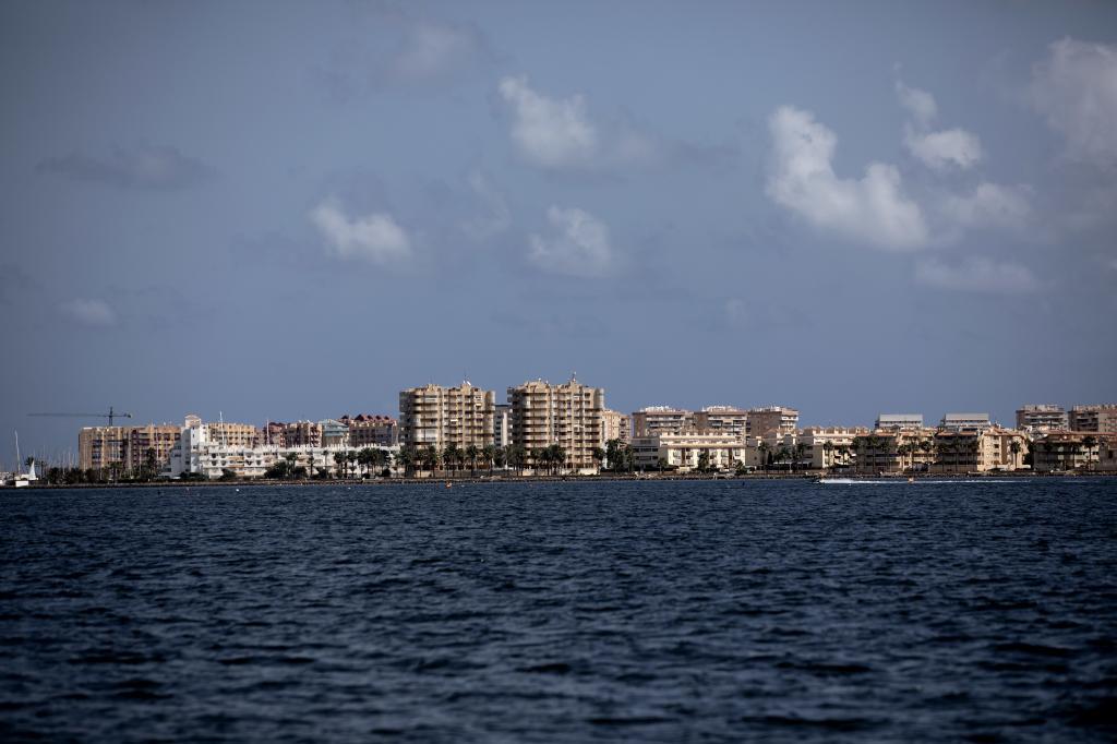 Vue sur la Mar Menor, dans le Regi
