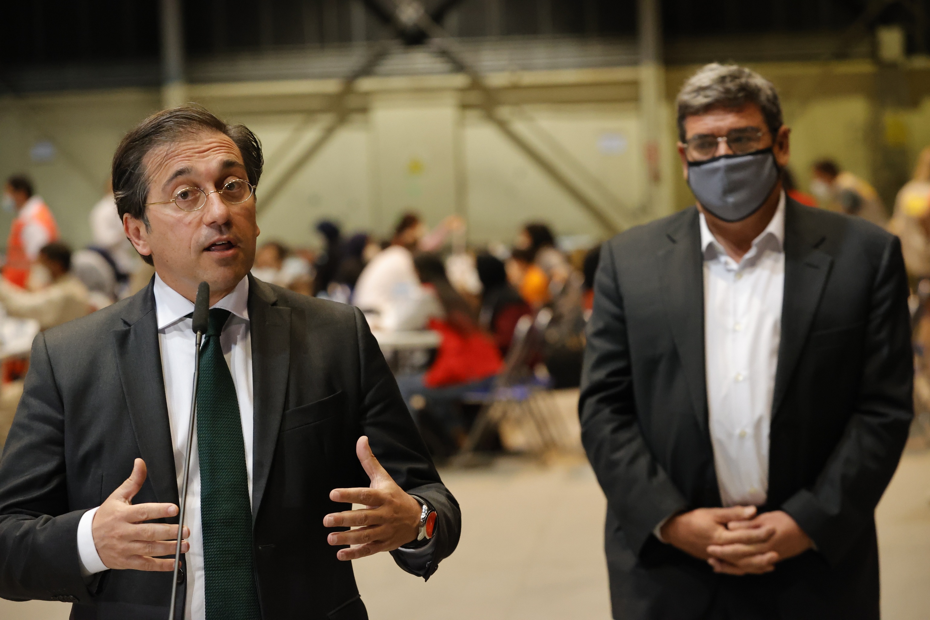 Le ministre des Affaires étrangères, Jos