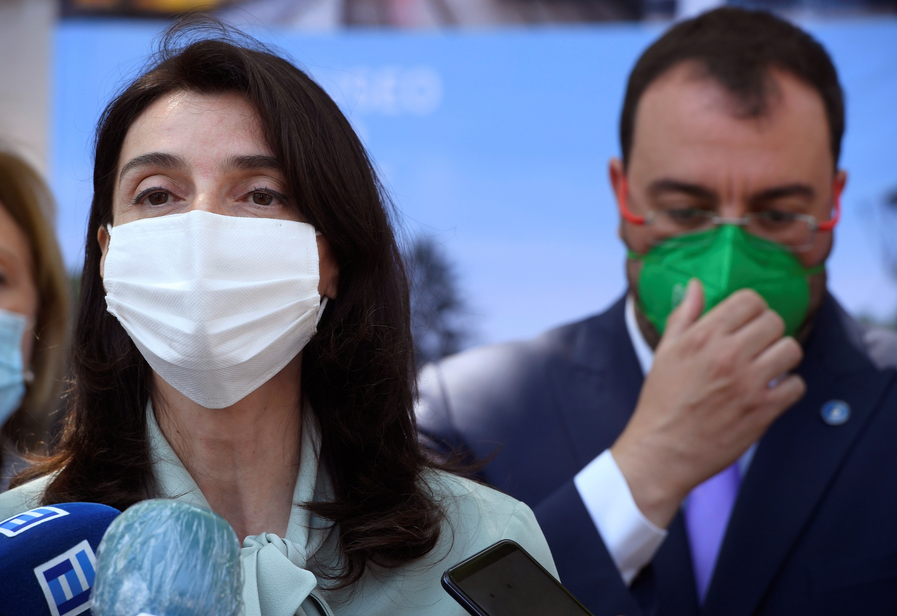 Ministre Llop, ce dimanche avec le président asturien, Adri
