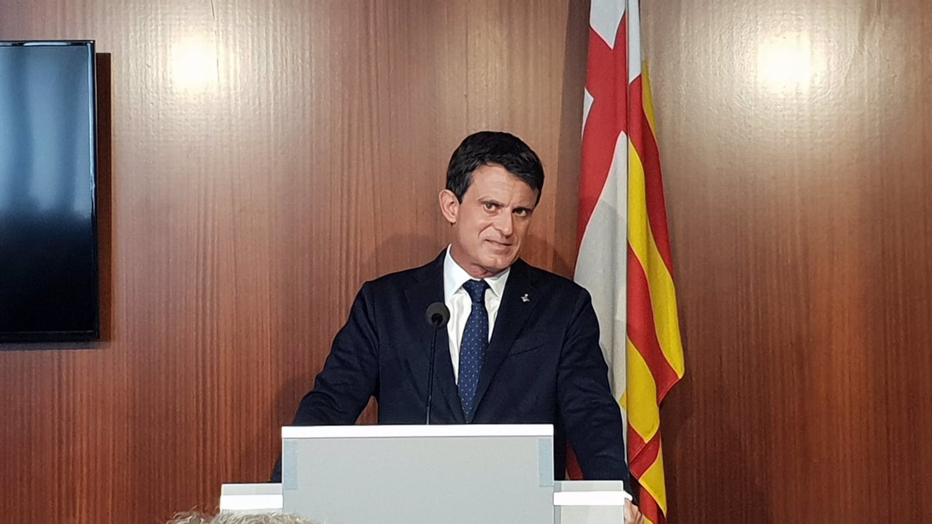 Manuel Valls dans une image de fichier.