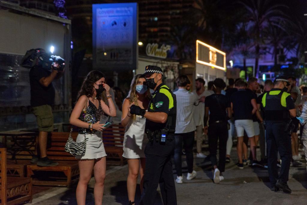 La police