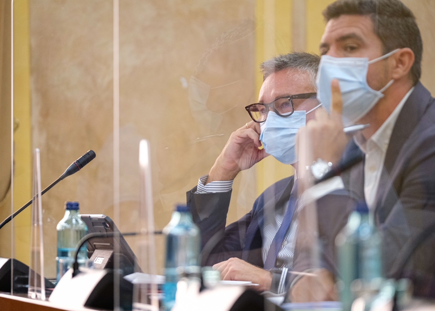 Le porte-parole de Vox au Parlement andalou, Manuel Gavira.