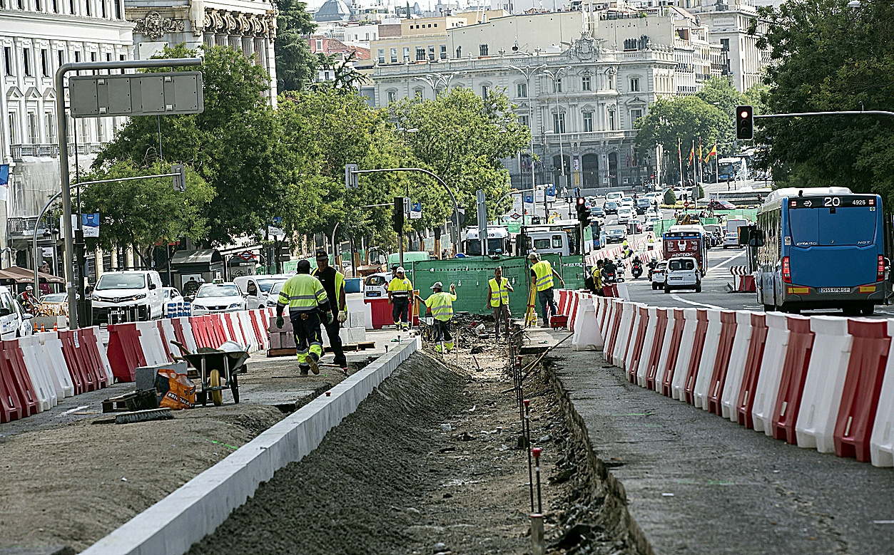 Ruelles coupées sur la Calle Alcal