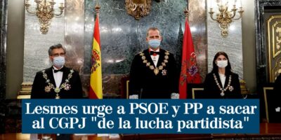 Lesmes dénonce les attaques du gouvernement contre l&rsquo;indépendance de la justice et exhorte le PSOE et le PP à renouveler le CGPJ « dans les semaines à venir »